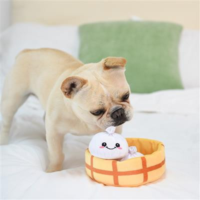 HugSmart | 一籠湯包藏食嗅聞玩具 
