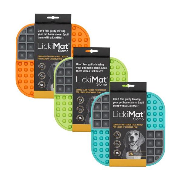 LickiMat Slomo 寵物四格慢食盤 