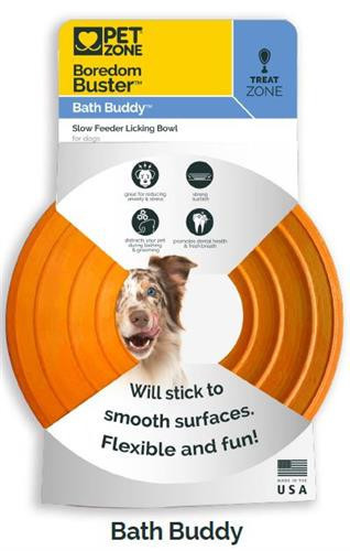 Pet Zone Bath Buddy 美國製螺旋吸盤慢食缽 