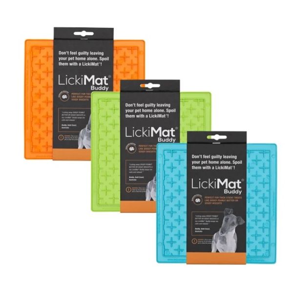 LickiMat Buddy 寵物慢食墊十字款 