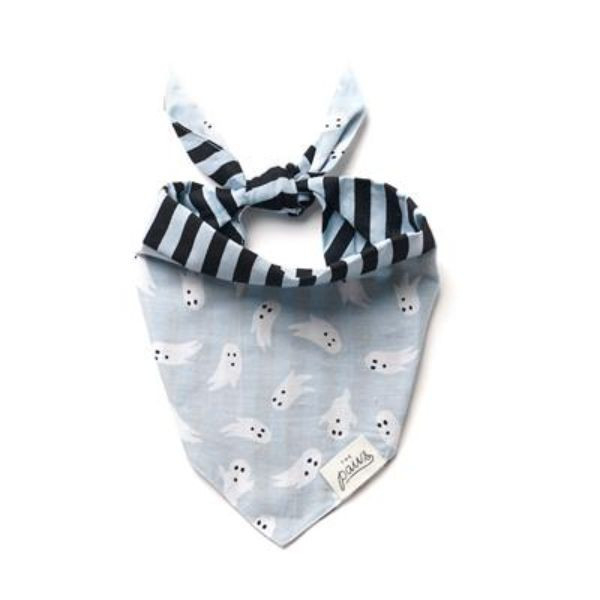 The Paws Spooky/Boo/Casper 萬聖節系列 雙面領巾 