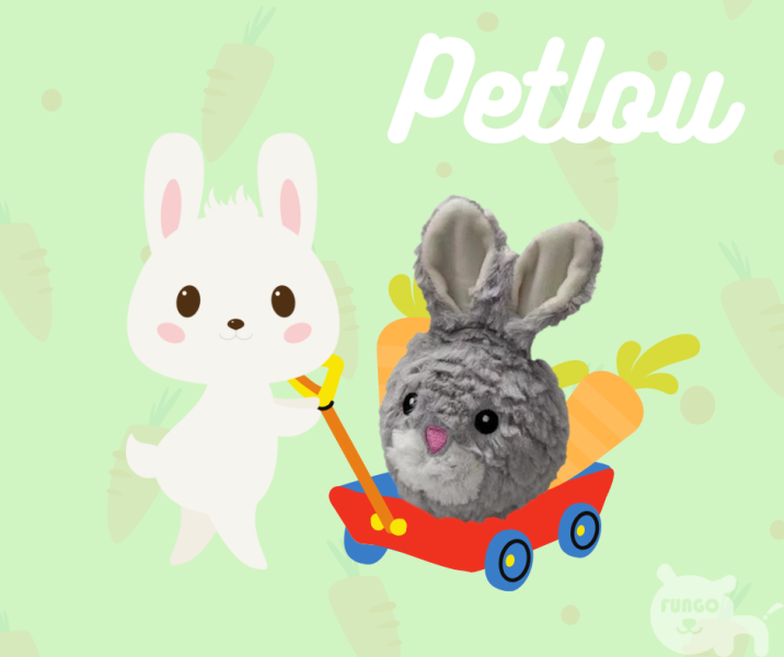 Petlou | 毛絨絨兔兔驚喜啾啾球 