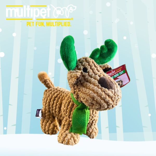 Multipet | 聖誕麋鹿啾啾玩偶 
