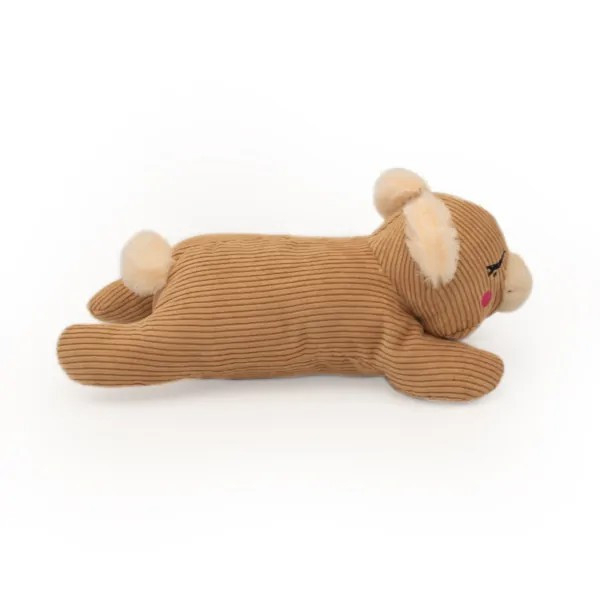 ZippyPaws | Snooziez 熊熊靜悄悄高頻啾啾玩偶 