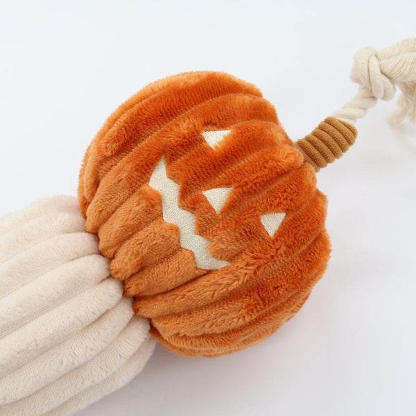 PatchWorkPet | 超大萬聖節南瓜毛毛蟲玩具 