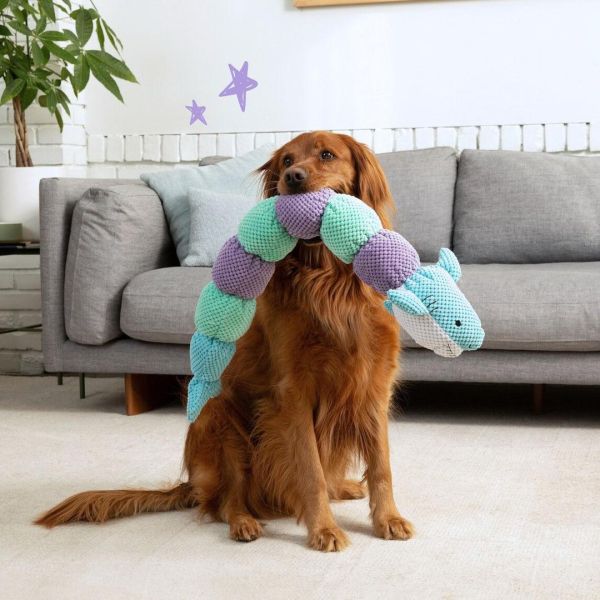PatchWorkPet | 超大鯊魚毛毛蟲玩具 