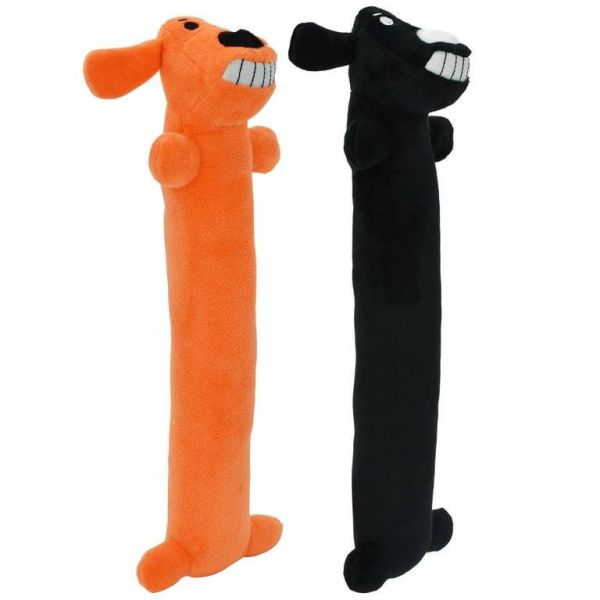 Multipet | Loofa® 萬聖節雙色絲瓜狗啾啾玩具組 