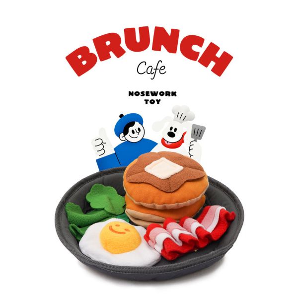 Bacon Box 鬆餅早午餐嗅聞藏食玩具 