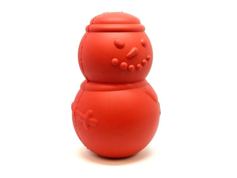 SodaPup｜聖誕雪人耐咬益智漏食玩具 