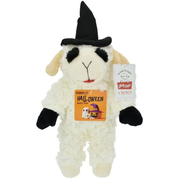Multipet | Lamb Chop® 巫婆帽長睫毛綿羊啾啾玩偶 