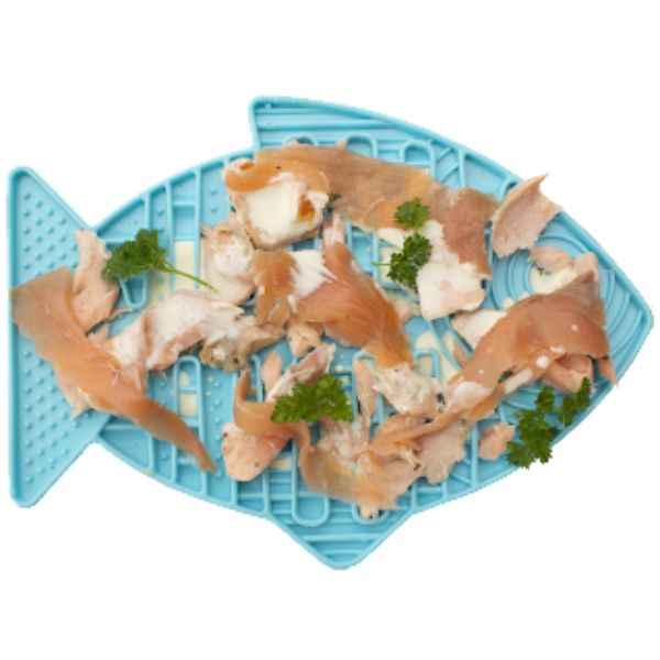 LickiMat Casper 寵物魚型慢食墊 