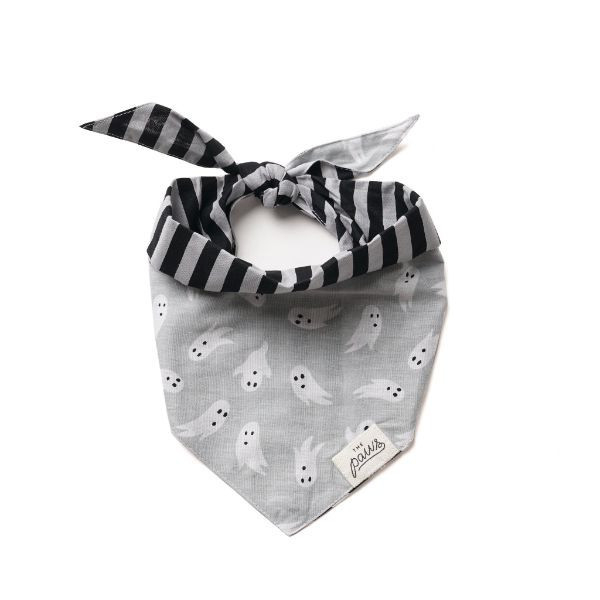 The Paws Spooky/Boo/Casper 萬聖節系列 雙面領巾 