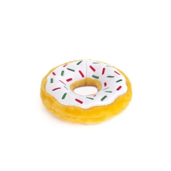 ZippyPaws | Donutz 聖誕節限定 白巧克力甜甜圈玩具 