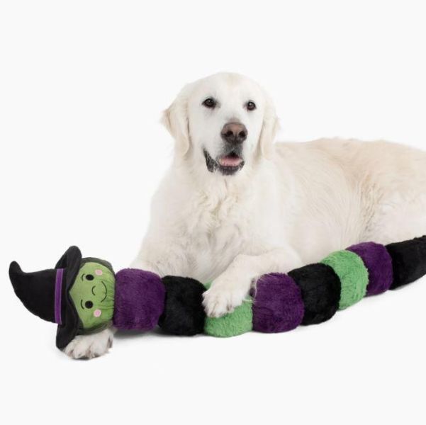 PatchWorkPet | 超大萬聖節女巫毛毛蟲玩具 