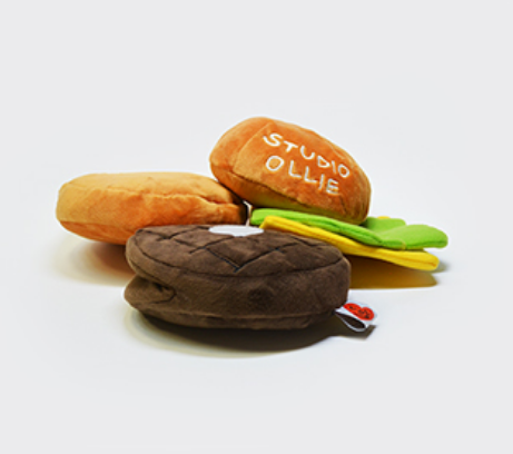 Studio Ollie Cheese Burger 起士漢堡嗅聞玩具 