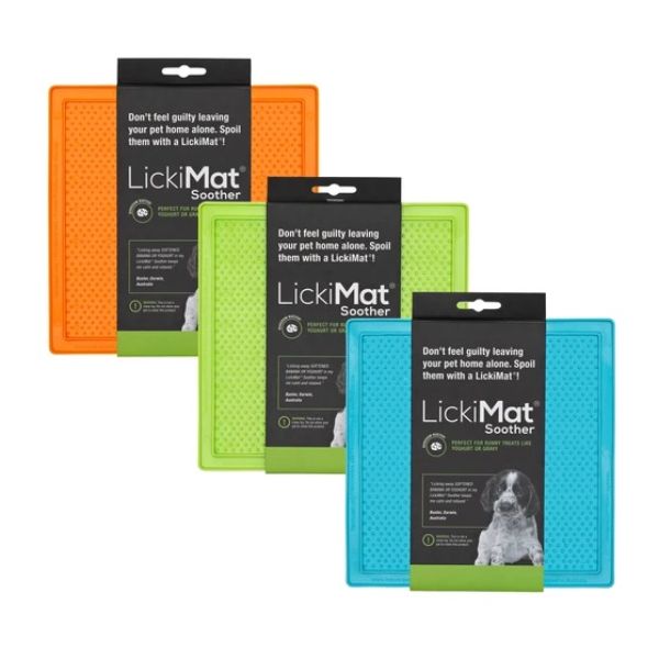 LickiMat Soother 寵物慢食墊點點款 