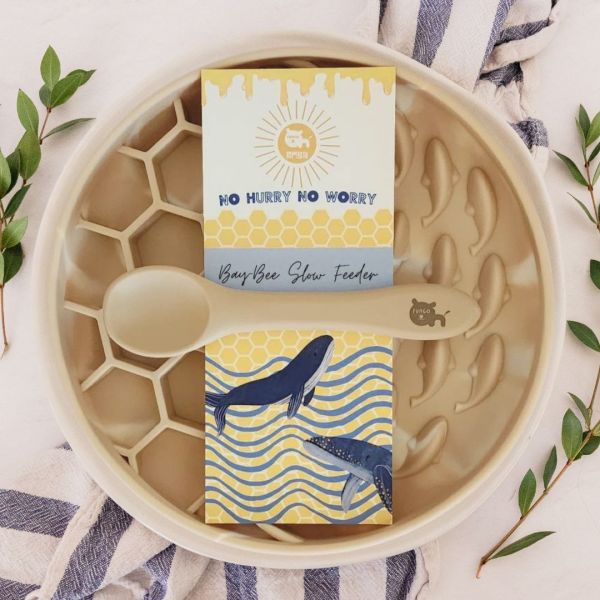 No Hurry No Worry系列 Bay-Bee Slow Feeder 海邊的蜂巢享食碗 