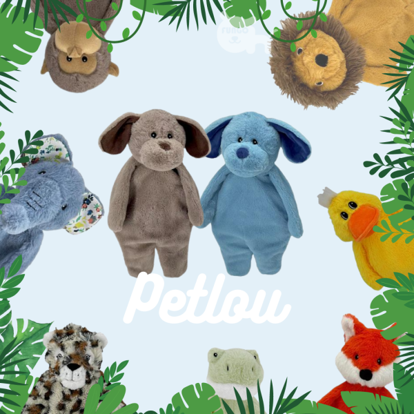 Petlou | 軟綿綿動物 啾啾/響紙絨毛玩偶 