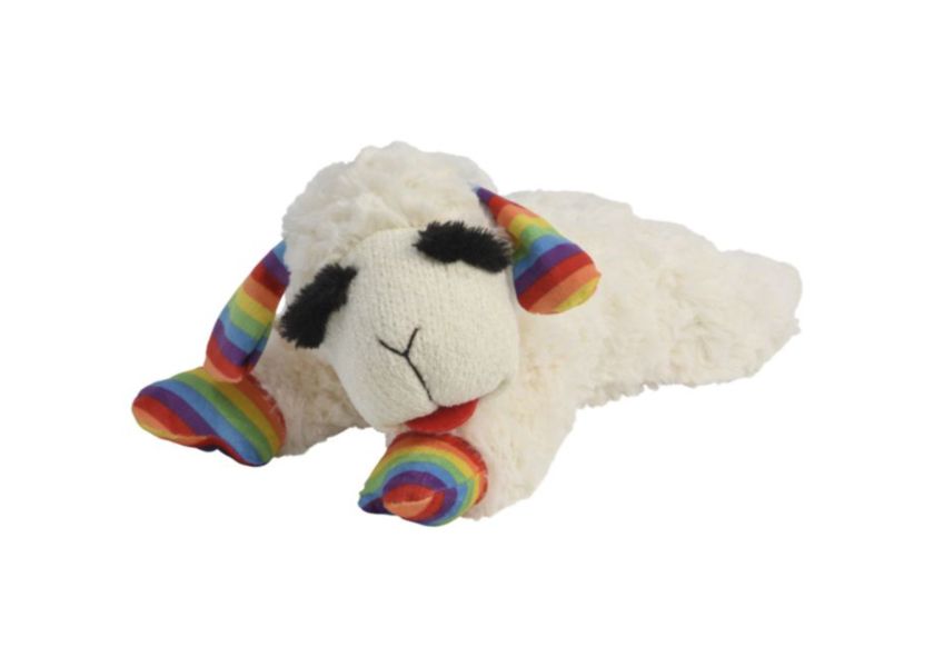 Multipet | Lamb Chop® 彩虹長睫毛綿羊啾啾玩偶 