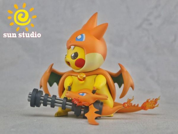 『補款』sun studio（太陽工作室） 加特林皮卡丘變裝x噴火龍&y噴火龍 