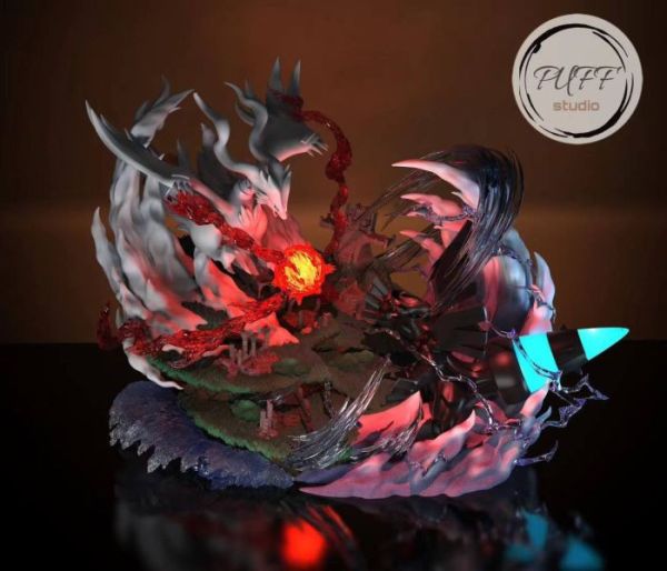 Puff Studio 寶可夢對戰第一彈 黑白龍萊希拉姆捷克羅姆 