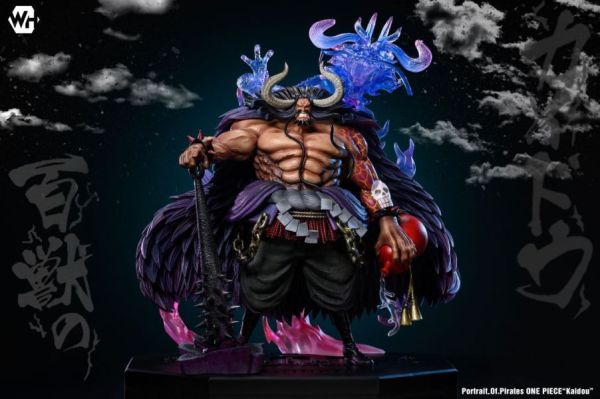 WH-Studio 百獸海賊團最強生物凱多1.0雕像 