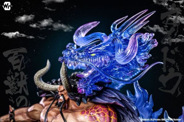 WH-Studio 百獸海賊團最強生物凱多1.0雕像 