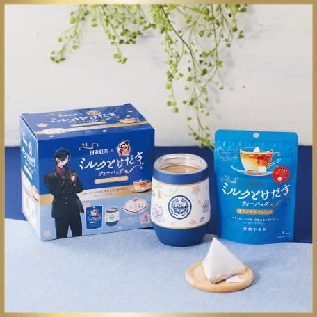 日東紅茶 x 刀劍亂舞 刀劍男士 沖泡奶茶包套組 附:金屬保溫杯 燭台切 大俱利 火車切 *3月下旬1219 日東紅茶,刀劍亂舞,刀劍男士,奶茶,沖泡,茶包,套組,金屬,保溫杯,燭台切,大俱利,火車切, 刀剣乱舞