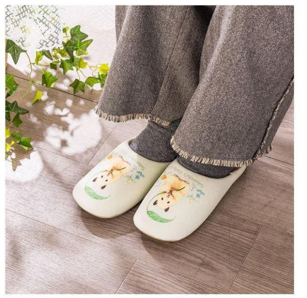 GORILLAND 倉鼠 助六的日常 室內拖鞋 花卉ver. 倉鼠,助六的日常,黃金鼠,波利鼠,熊鼠,韓彬,GOTTE,室內拖,拖鞋
