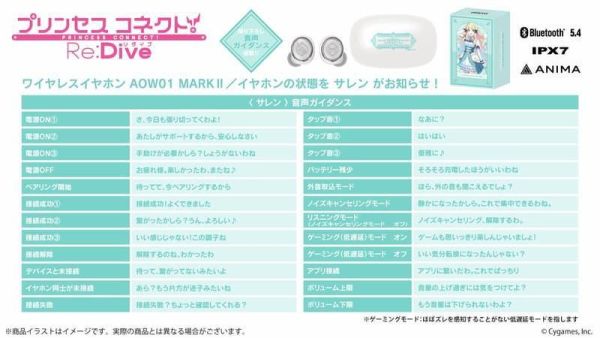 ONKYO 超異域公主連結 Re:Dive 第二彈 聯名耳機 AOW01 MARKⅡ【跨境】0325*5月下旬～6月上旬發售! ONKYO,超異域公主連結,Re:Dive,第二彈,聯名,耳機,AOW01,MARK,プリンセスコネクト