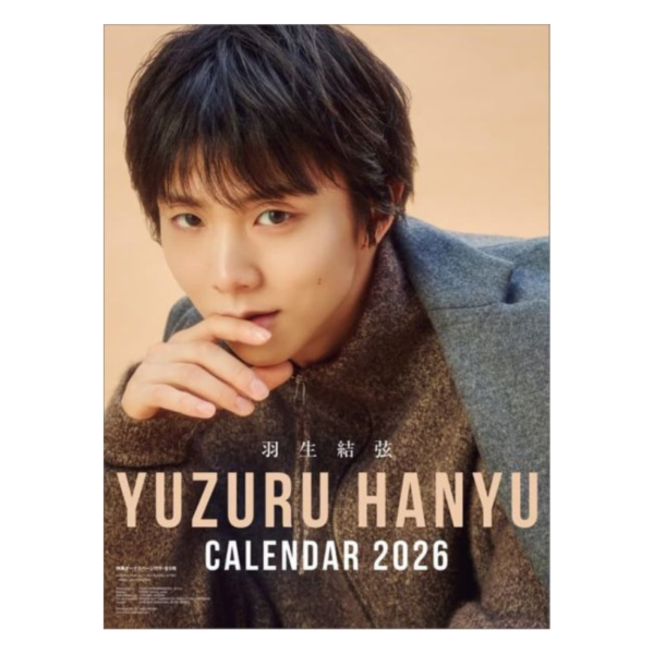 CL-557 羽生結弦  2026年 壁掛式月曆 掛曆*10/15發售! CL-557,羽生結弦,2026年,壁掛式,月曆,掛曆,カレンダー