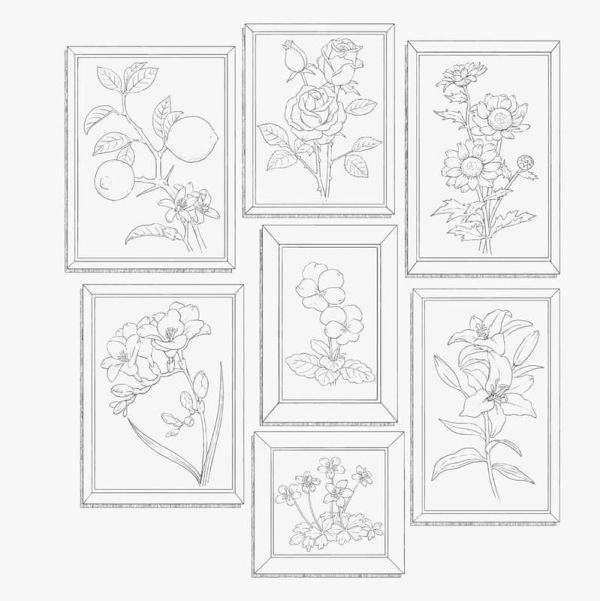 黒イ森 著色本 第2彈 「空想少女博物館」 *2026/1/19發售! 黒イ森,著色本,第2彈,空想少女博物館,ぬり絵