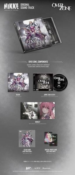 animate特典版 勝利女神：妮姬 NIKKE OST 原聲帶 Over Zone*2月發售! animate,特典,勝利女神,妮姬,NIKKE,OST,原聲帶,Over Zone,勝利の女神