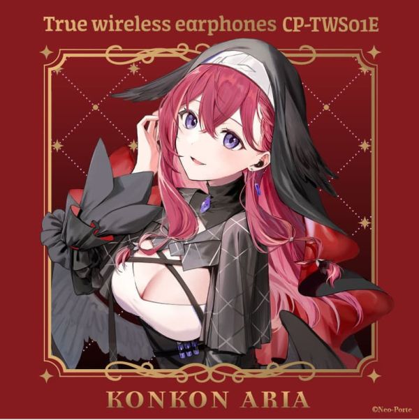 ONKYO 昏昏 Aria 昏昏アリア Neo- Porte 三期生 聯名耳機 CP-TWS01E【跨境】0820*10月下旬～11月上旬發售! ONKYO,昏昏,Aria,昏昏アリア,Neo- Porte,三期生,聯名,耳機,CP-TWS01E