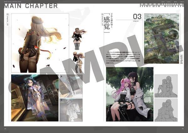 勝利女神：妮姬 NIKKE 公式設定資料集 *4/2發售! 勝利女神,妮姬,NIKKE,公式,設定,資料集,勝利の女神