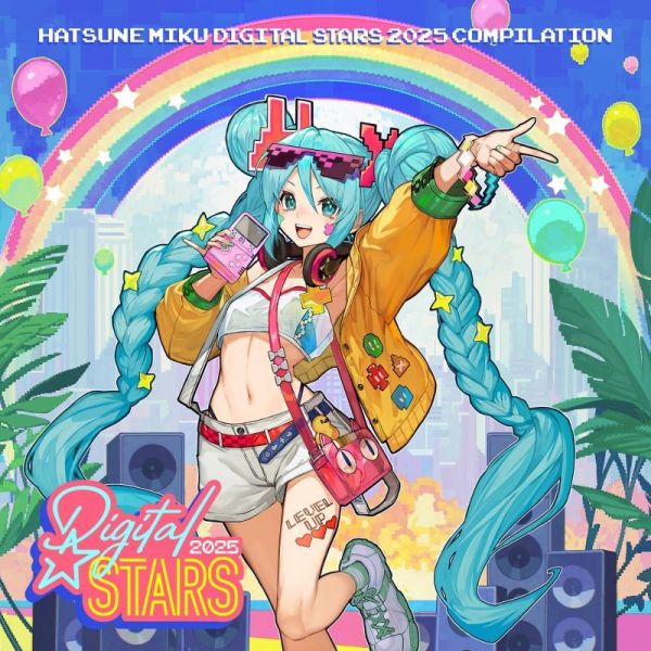 初音未來 初音ミク 公式專輯 Digital Stars 2025 通常盤/周邊限定盤*9/5發售! 初音未來,初音ミク,公式,專輯,Digital Stars,2025,HATSUNE,MIKU