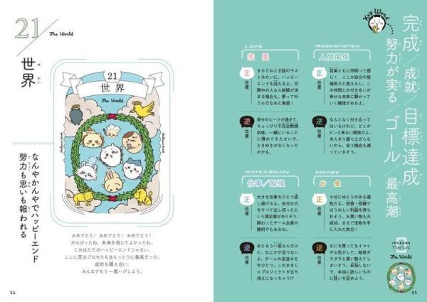吉伊卡哇 塔羅牌占卜書 收錄22張原創塔羅牌 ちいかわ タロット *4/28發售! 吉伊卡哇,塔羅牌,占卜書,原創塔羅牌,ちいかわ,タロット,オリジナル,カード,ちいかわ
