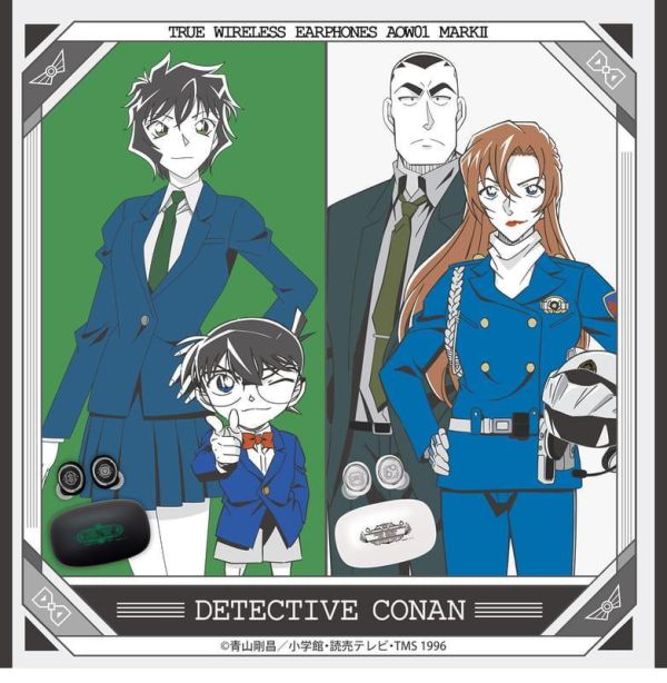 ONKYO 名偵探柯南 第三彈 第二彈改版 聯名耳機 AOW01 MARKⅡ【跨境】0527*7月下旬～8月上旬發售! ONKYO,名偵探柯南,第三彈,第二彈,改版,聯名,耳機,AOW01,MARKⅡ,名探偵コナン