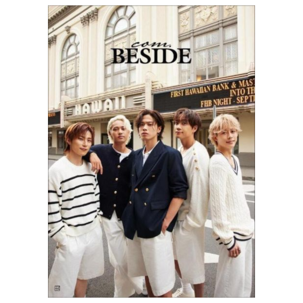 COM. コムドット「BESIDE」寫真集 附:特典海報 *4/18發售! COM.,コムドット,BESIDE,寫真集,特典海報,写真集,コムドット