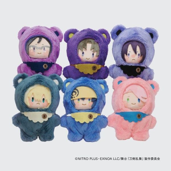 Nitro+ 刀劍亂舞 刀劍男士 公式刀媒體娃 玩偶 布偶 めでぃぬい 第3彈 刀舞 內番動物裝 0218*7/10發售 Nitro+,刀劍亂舞,刀劍男士,公式,刀媒體娃,玩偶,布偶,めでぃぬい,第3彈,刀舞,內番,動物裝,刀剣乱舞