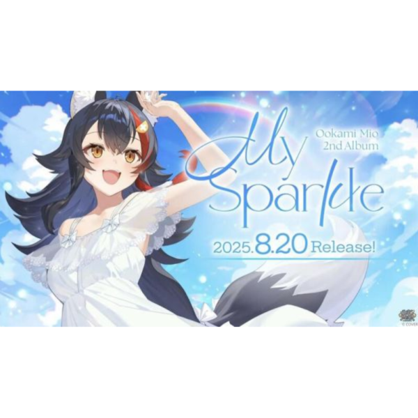 各店家特典版 Hololive 大神澪 大神ミオ 2nd專輯「My Sparkle」*8/20發售! 店家特典,Hololive,大神澪,大神ミオ,2nd,專輯,My Sparkle,完全生產限定盤,通常盤