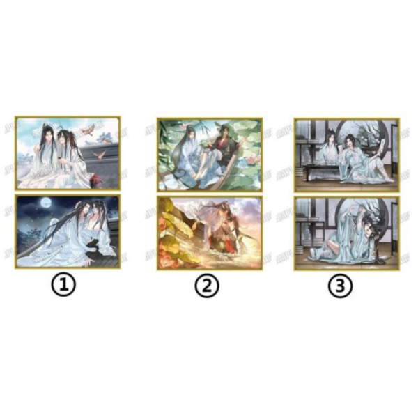 medicos通販 魔道祖師 愛戀萬象 第二彈 B4原畫圖卡2枚組 可選 AGF2025*3月發售!1212 medicos,通販,魔道祖師,愛戀萬象,第二彈,原畫,圖卡,AGF,2025,大河幻想