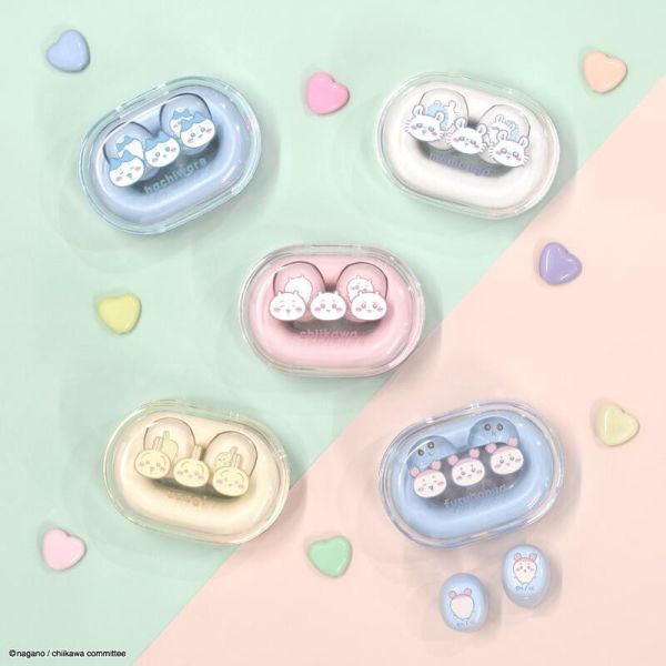 gourmandise ちいかわ 吉伊卡哇 聯名耳機 5款可選【跨境】*5月中旬發售! gourmandise,ちいかわ,吉伊卡哇,聯名,耳機,藍芽,真無線,完全ワイヤレス,ステレオイ,ヤホン