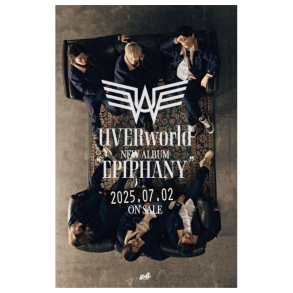 UVERworld 專輯「EPIPHANY」初回生産限定盤A/B CD BD DVD*7/2發售! UVERworld,專輯,EPIPHANY,CD,BD,DVD