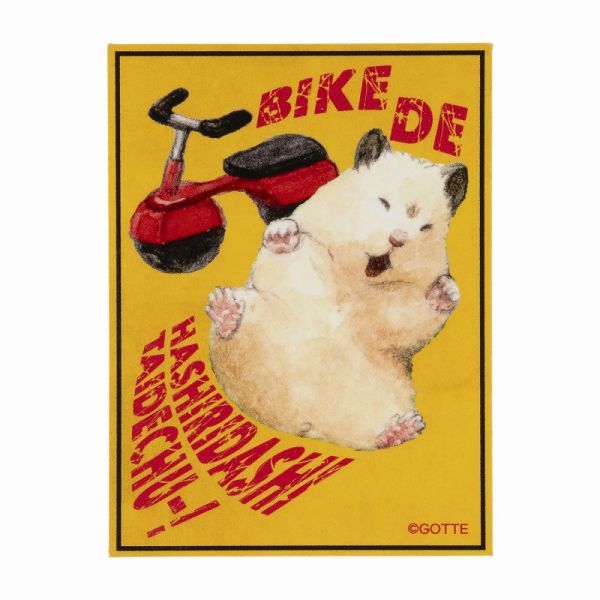 GORILLAND 倉鼠 助六的日常 想叛逆一下 貼紙 可選款 倉鼠,助六的日常,黃金鼠,波利鼠,熊鼠,韓彬,GOTTE,叛逆,龐克,饒舌歌手,搖滾,貼紙,想壞壞