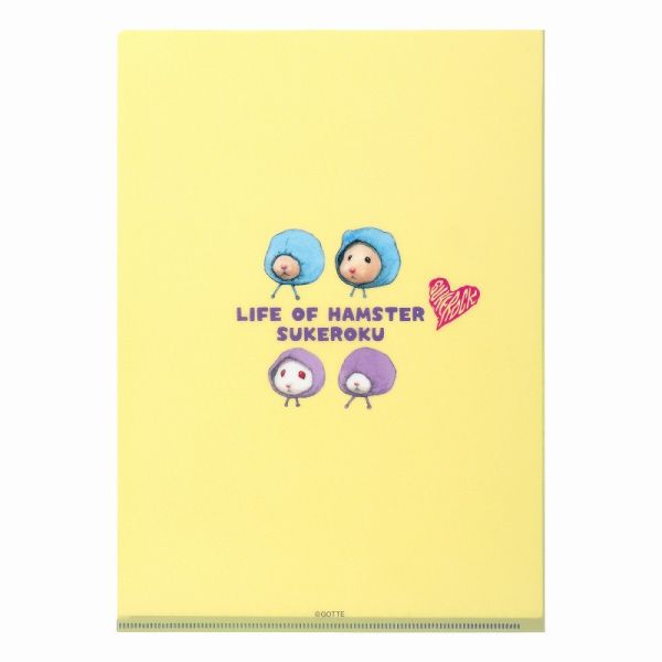 GORILLAND 倉鼠 助六的日常 想叛逆一下 資料夾 兩枚組 倉鼠,助六的日常,黃金鼠,波利鼠,熊鼠,韓彬,GOTTE,A4資料夾,資料夾,叛逆,龐克,搖滾,饒舌歌手,想壞壞