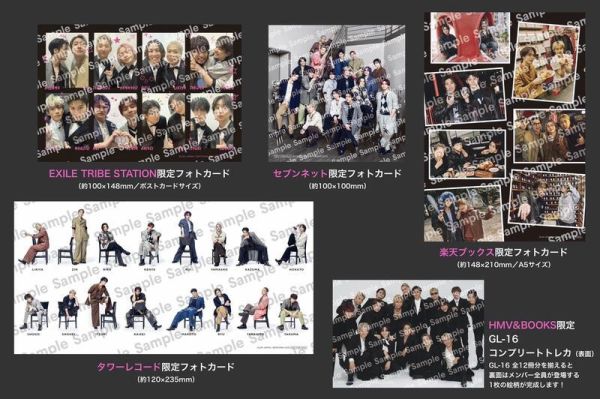 各店家特典版 GL-16 THE RAMPAGE Complete Book 寫真集 *6/16發售! 店家特典,GL-16,THE RAMPAGE,Complete Book,寫真集,写真集,浪配,RMPG
