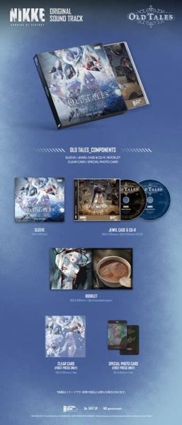 animate特典版 勝利女神：妮姬 NIKKE OST 原聲帶 Old Tales*2月發售! animate,特典,勝利女神,妮姬,NIKKE OST,原聲帶,Old Tales,勝利の女神