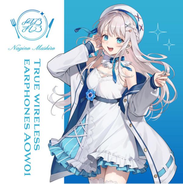 ONKYO 凪乃ましろ 聯名耳機 ANIMA AOW01【跨境】0704*9月上旬～中旬發售預定 ONKYO,凪乃ましろ,聯名,耳機,ANIMA, AOW01,ワイヤレス,イヤホン