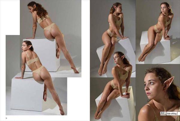 奇幻 姿勢集 妖精 精靈 1 クリエイターのためのファンタジーポーズ集1　妖精・エルフ*4/27發售! 奇幻,姿勢集,妖精,精靈,クリエイターのための,ファンタジーポーズ集,エルフ